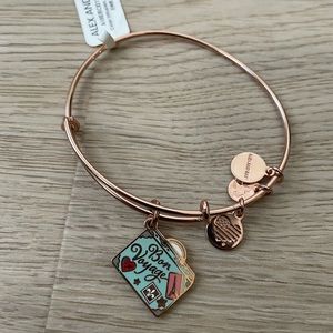 Alex and Ani Rose Gold “Bon Voyage” bracelet